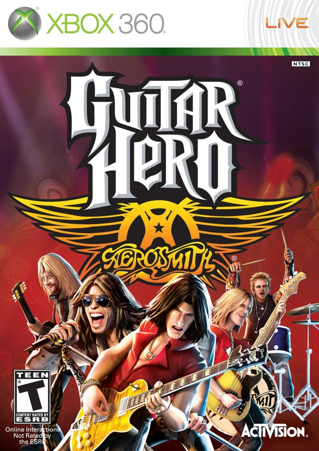 Guitar Hero: Aerosmith - Xbox 360 [Pre-Owned] Video Games Activision   