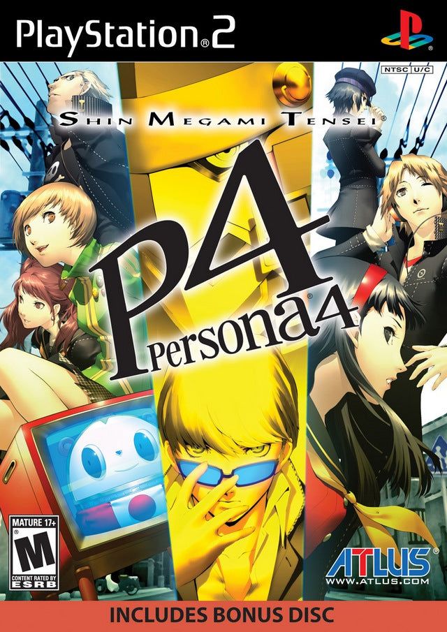 Shin Megami Tensei: Persona 4 - (PS2) PlayStation 2 [Pre-Owned] Video Games Atlus   