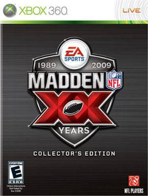 Madden NFL 09 ( 20th Anniversary Collectors Edition ) - Xbox 360 [Pre-Owned] Video Games Electronic Arts   