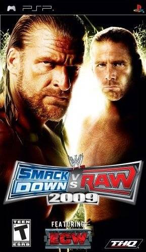 WWE SmackDown vs. Raw 2009 - SONY PSP [Pre-Owned] Video Games THQ   