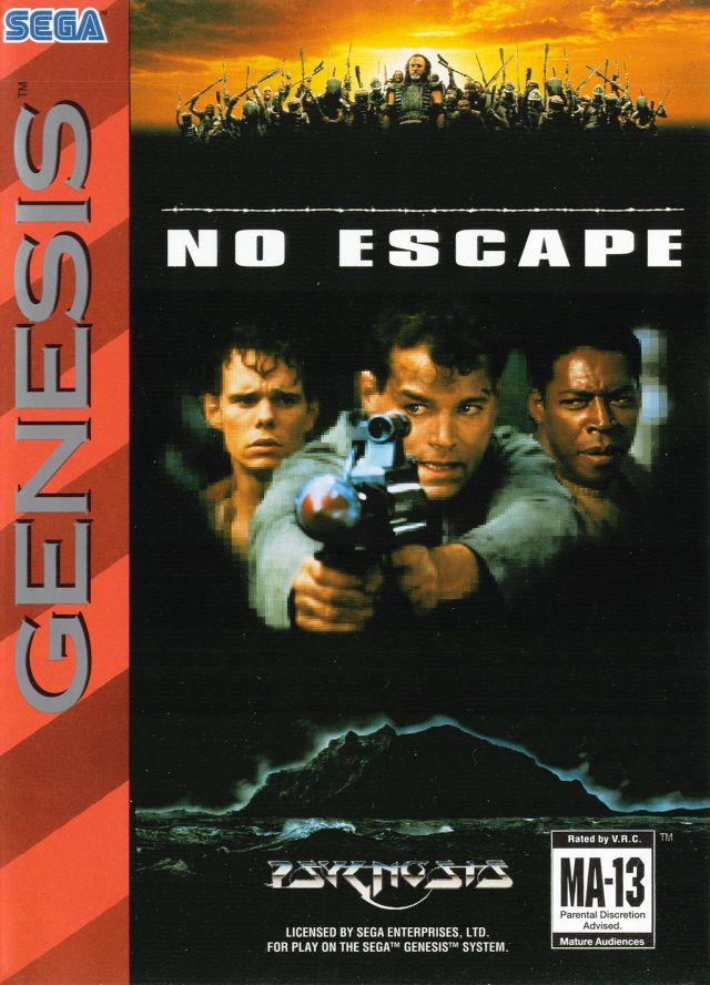 No Escape - (SG) SEGA Genesis  [Pre-Owned] Video Games Psygnosis   