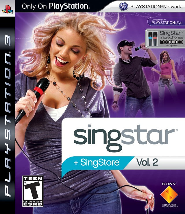 SingStar Vol. 2 - (PS3) PlayStation 3 [Pre-Owned] Video Games SCEA   