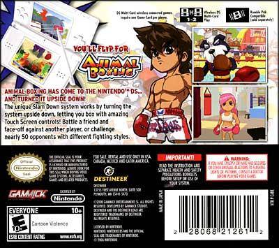 Animal Boxing - (NDS) Nintendo DS [Pre-Owned] Video Games Destineer   