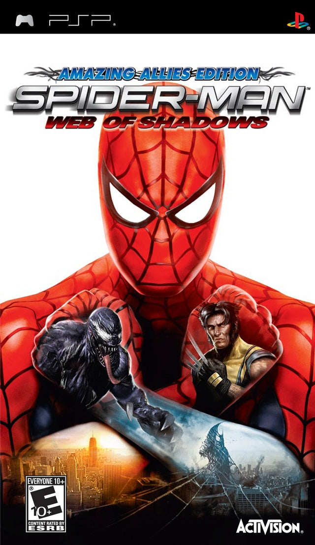 Spider-Man: Web of Shadows (Amazing Allies Edition) - SONY PSP Video Games Activision   