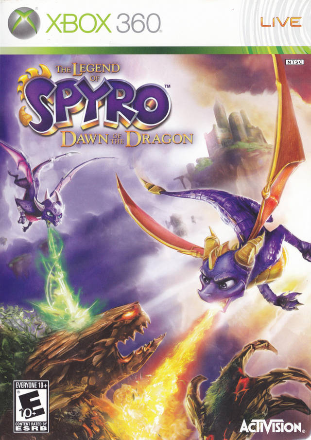 The Legend of Spyro: Dawn of the Dragon - Xbox 360 [Pre-Owned] Video Games Sierra Entertainment   
