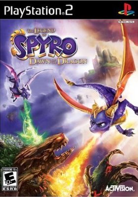The Legend of Spyro: Dawn of the Dragon - PlayStation 2 Video Games Activision   
