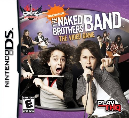Rock University Presents: The Naked Brothers Band The Video Game - Nintendo DS Video Games THQ   