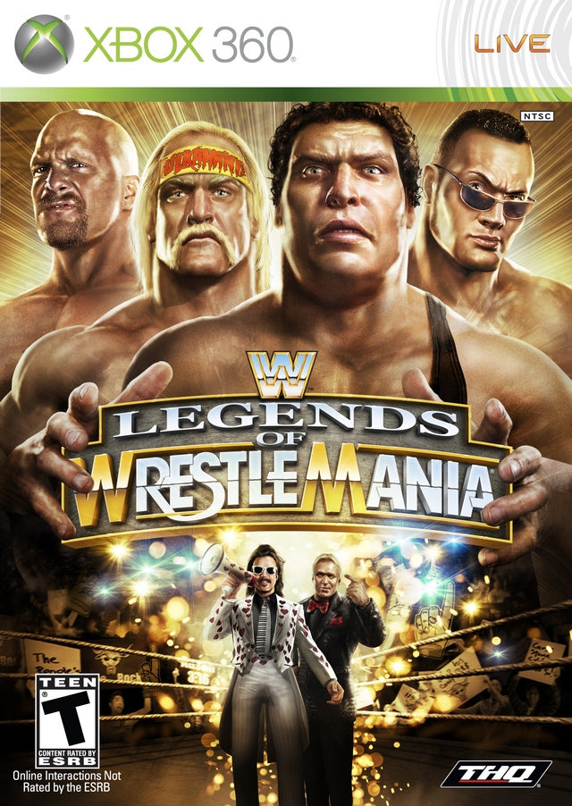 WWE Legends of WrestleMania - Xbox 360 [Pre-Owned] Video Games THQ   