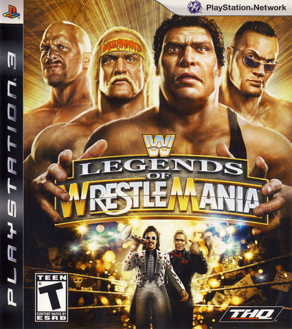 WWE Legends of WrestleMania - PlayStation 3 [Pre-Owned] Video Games THQ   