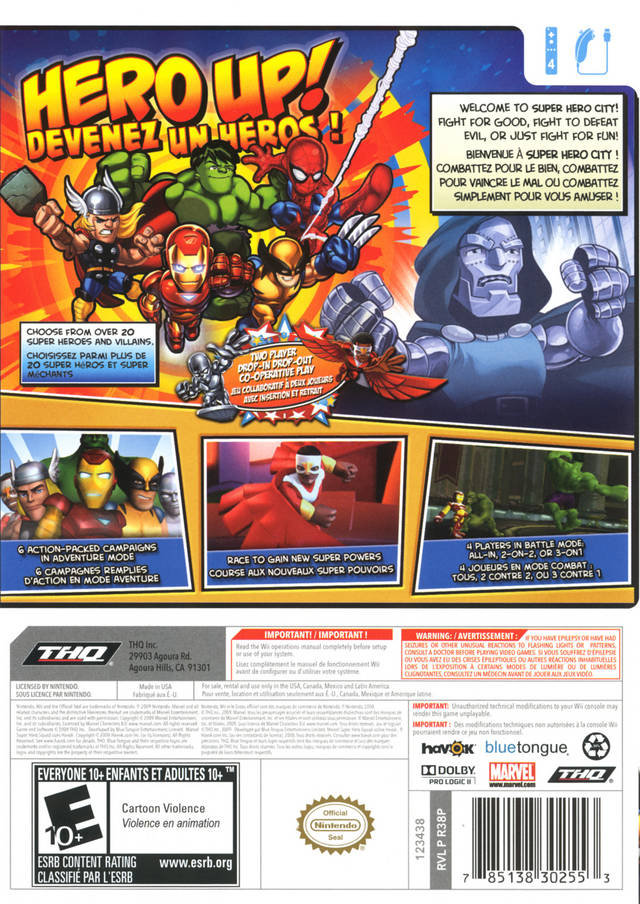 Marvel Super Hero Squad - Nintendo Wii [Pre-Owned] Video Games THQ   