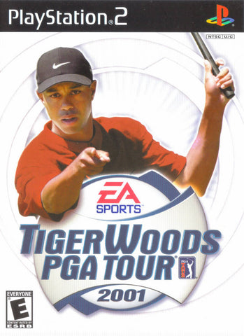 Tiger Woods PGA Tour 2001 - PlayStation 2 Video Games EA Sports   