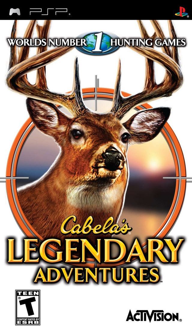 Cabela's Legendary Adventures - Sony PSP [Pre-Owned] Video Games Activision   