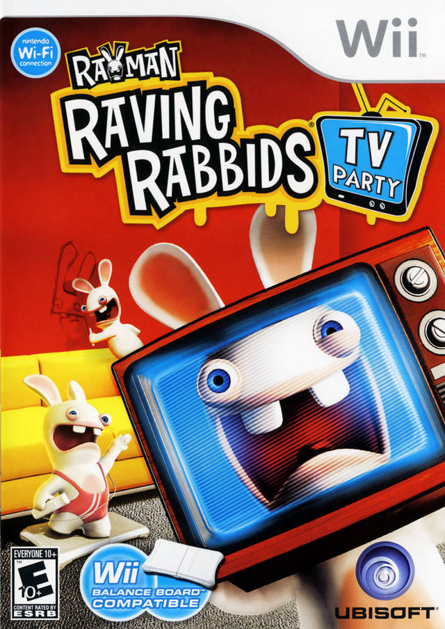 Rayman Raving Rabbids: TV Party - Nintendo Wii [Pre-Owned] Video Games Ubisoft   