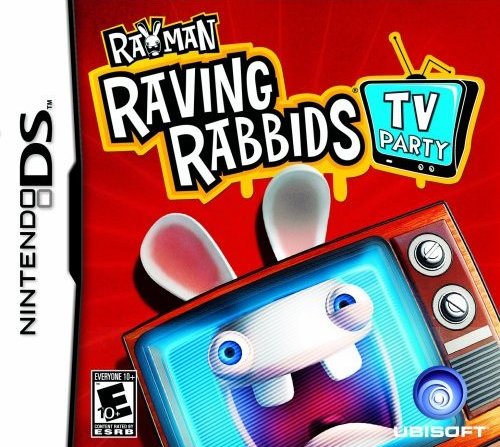 Rayman Raving Rabbids: TV Party - Nintendo DS Video Games Ubisoft   