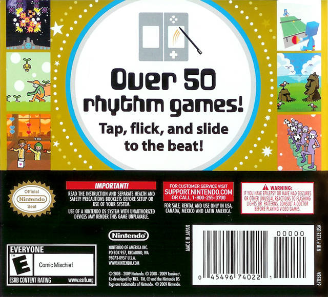 Rhythm Heaven - (NDS) Nintendo DS [Pre-Owned] Video Games Nintendo   