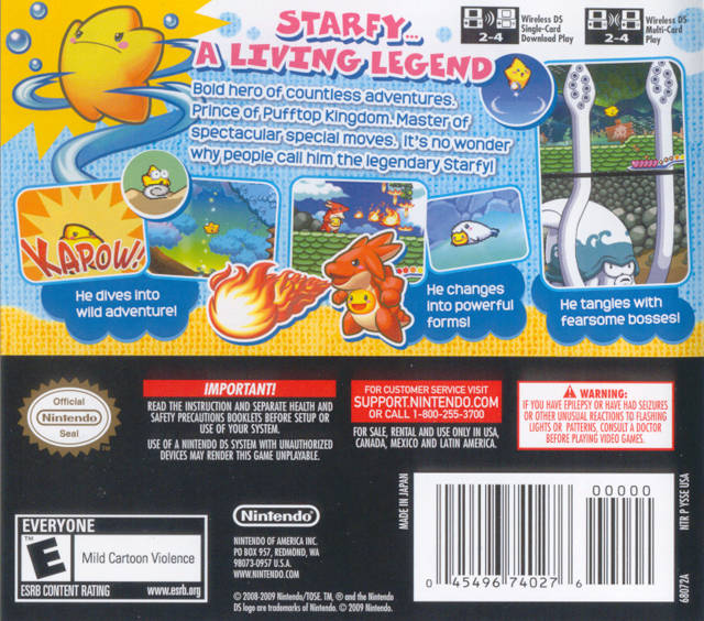 The Legendary Starfy - (NDS) Nintendo DS Video Games Nintendo   