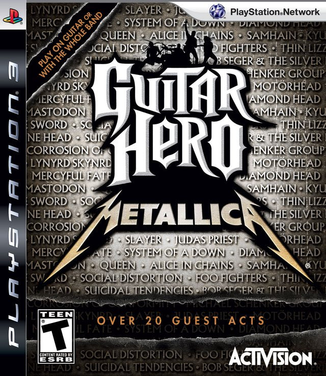 Guitar Hero: Metallica - (PS3) PlayStation 3 [Pre-Owned] Video Games Activision   
