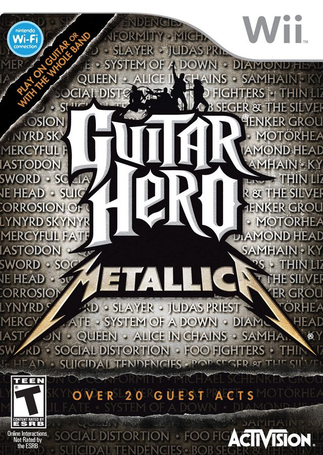 Guitar Hero: Metallica - Nintendo Wii [Pre-Owned] Video Games Activision   