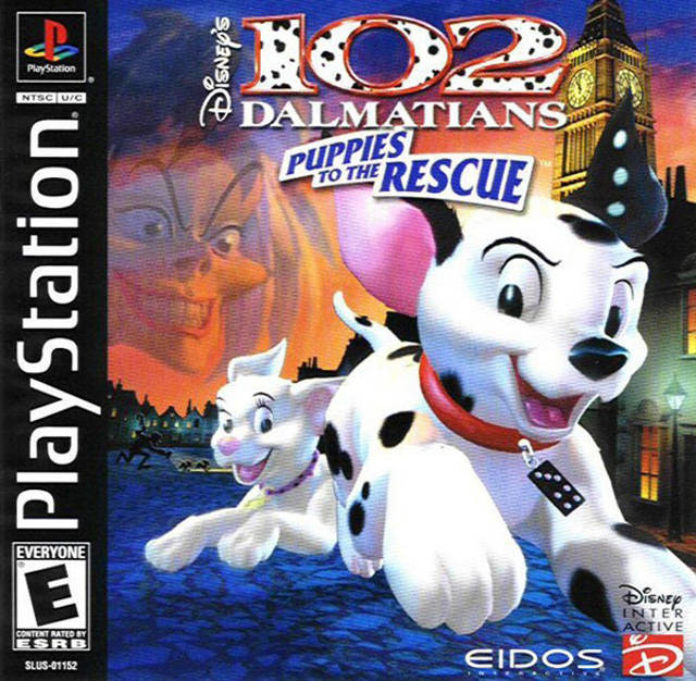 Disney's 102 Dalmatians: Puppies to the Rescue - (PS1) PlayStation 1 [Pre-Owned] Video Games Eidos Interactive   