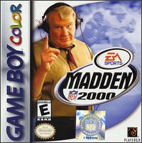 Madden NFL 2000 - (GBC) Game Boy Color Video Games THQ   