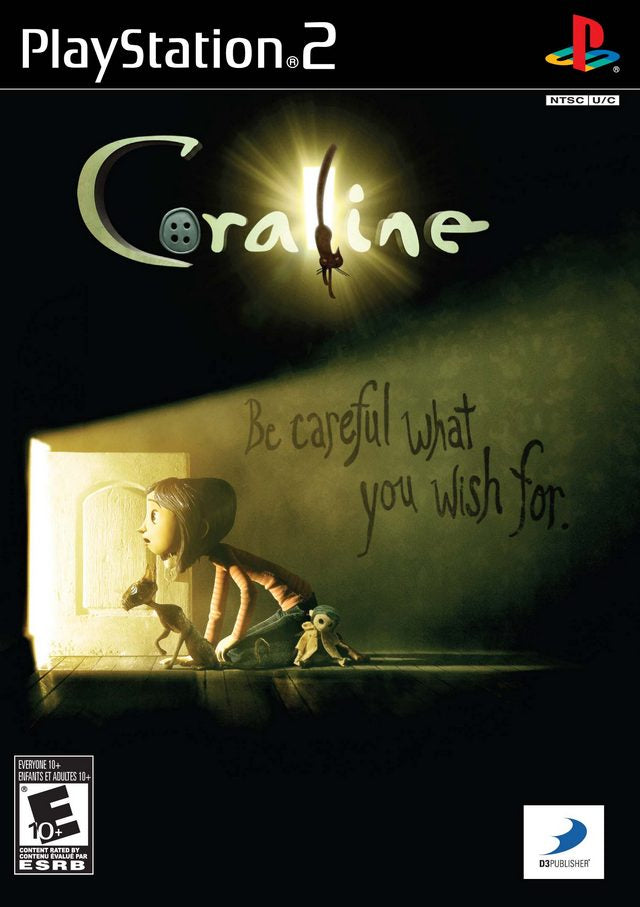 Coraline - (PS2) PlayStation 2 [Pre-Owned] Video Games D3Publisher   