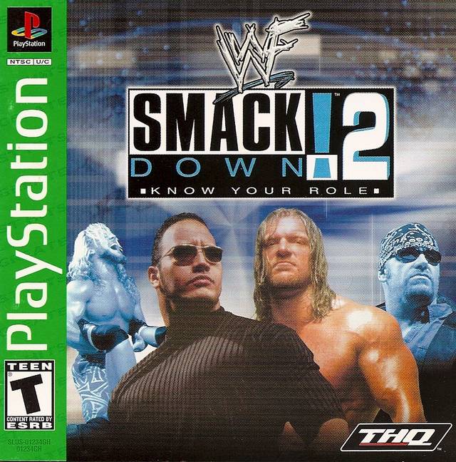 WWF SmackDown! 2: Know Your Role (Greatest Hits) - (PS1) PlayStation 1 [Pre-Owned] Video Games THQ   