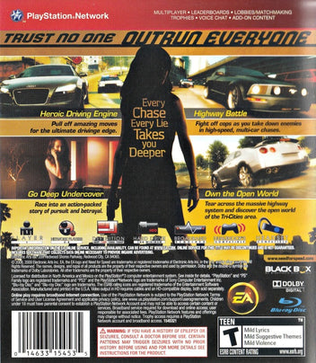Need for Speed Undercover - (PS3) PlayStation 3 [Pre-Owned] | J&L Game