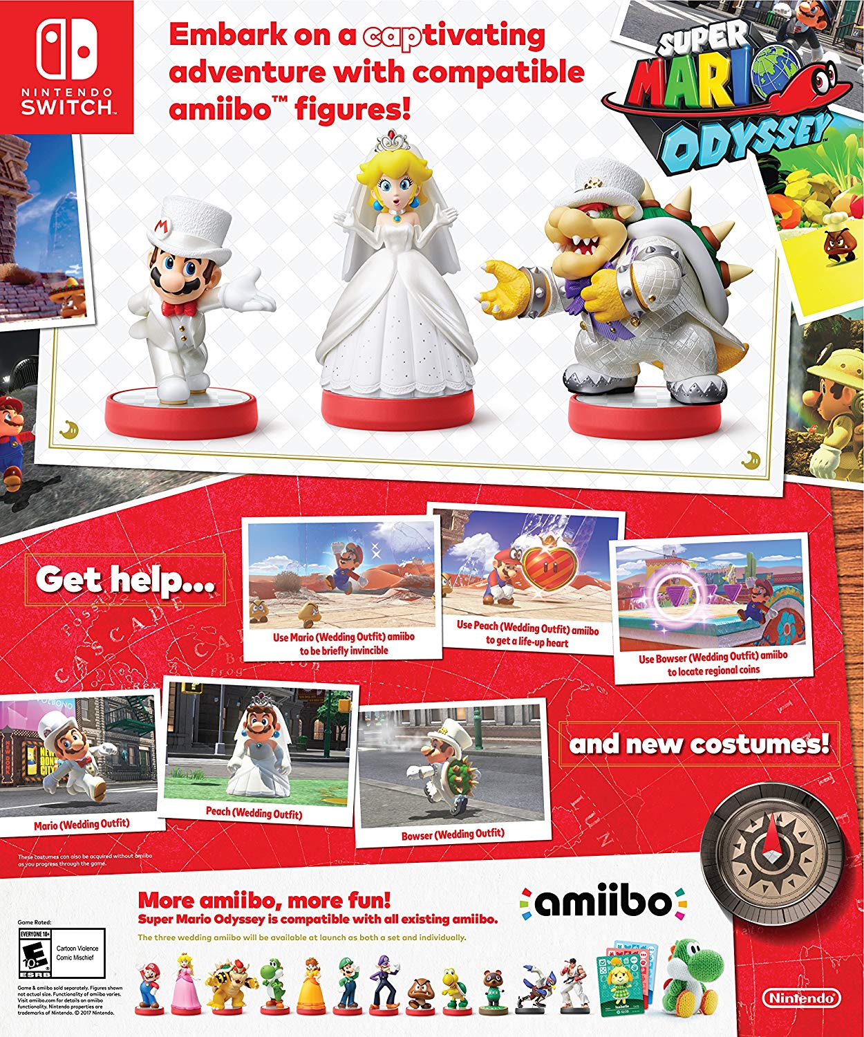 Mario (Wedding Outfit) (Super Mario Odyssey) - Nintendo Switch Amiibo (Japanese Import) Amiibo Nintendo   
