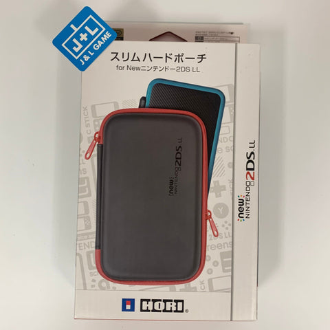 HORI New Nintendo 2DS LL / 2DSXL Hard  Pouch (Black Red) - Nintendo 3DS ( Japanese Import ) ACCESSORIES HORI   