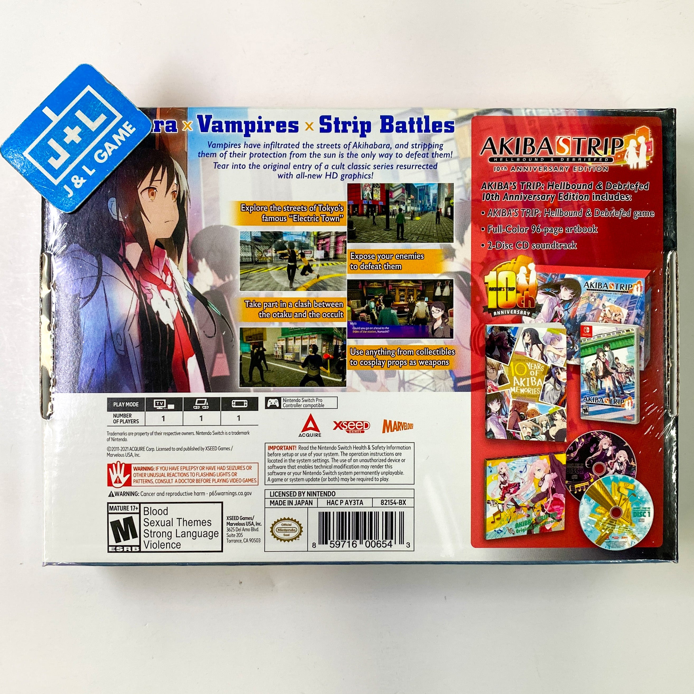 Nintendo Switch AKIBAS TRIP2 DC 10th Anniversary Edition Akibas Trip Hellbound & Debriefed 10th Anniversary Edition