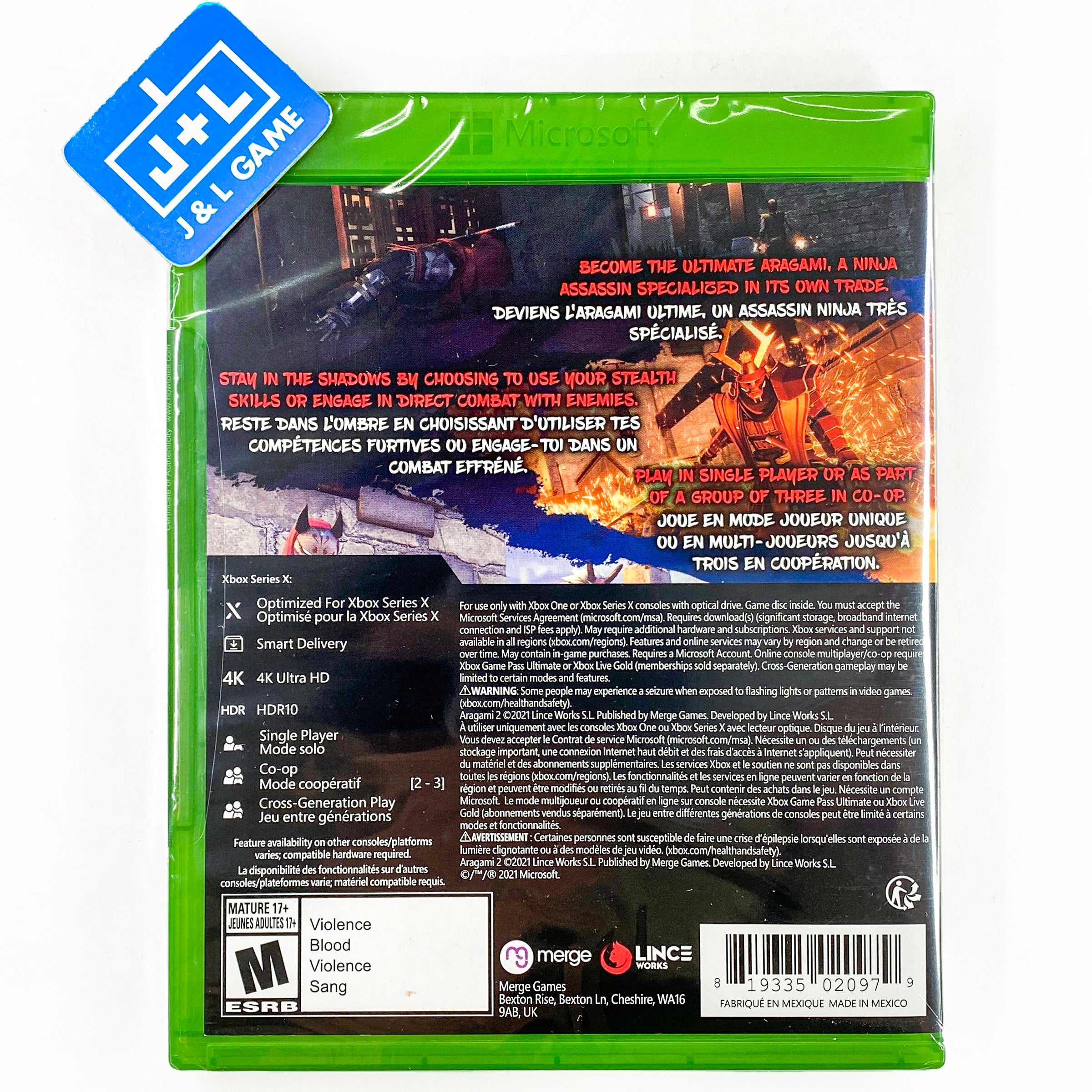 Aragami 2 - (XSX) Xbox Series X Video Games Merge Games   