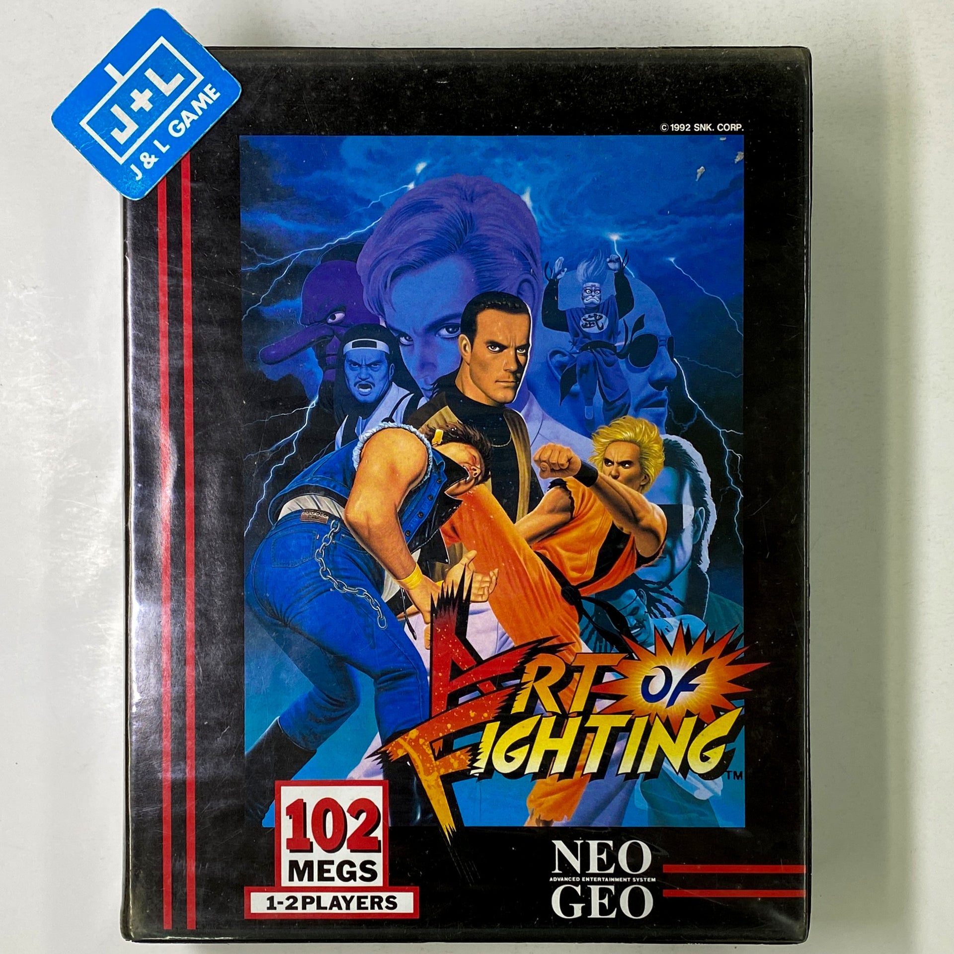 Jeu Art Of Fighting - Neo Geo - Bon état - PAL