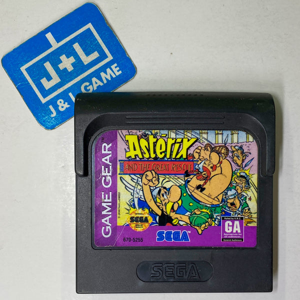 Astérix and the great rescue Game Gear - Jeux vidéo