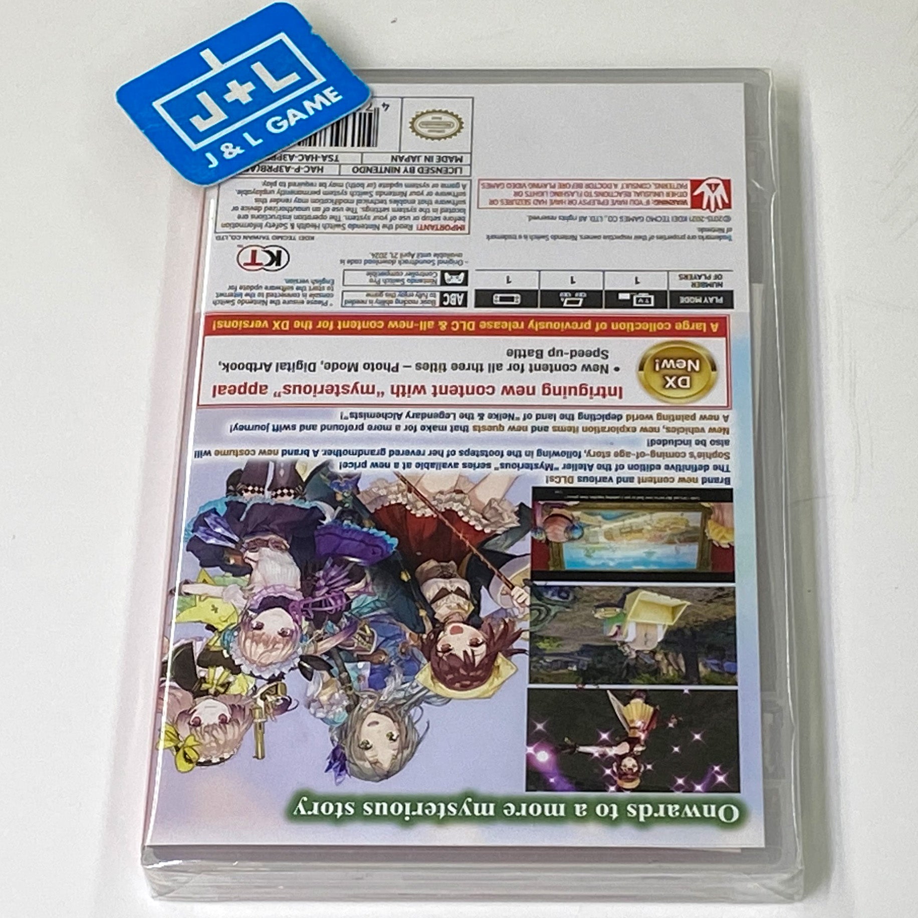 Atelier Mysterious Trilogy Deluxe Pack - (NSW) Nintendo Switch (Asia Import) Video Games Koei Tecmo Games   