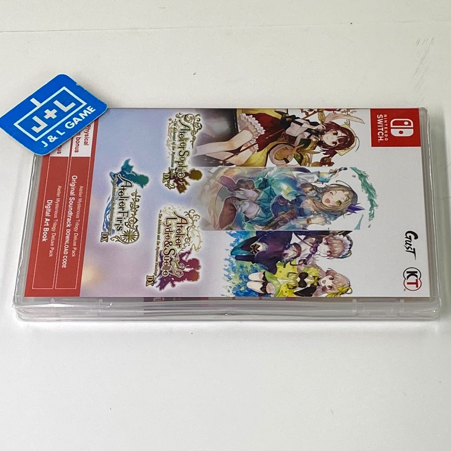 ATELIER MYSTERIOUS TRILOGY DELUXE PACK SWITCH ASIAN NEW  GAME In English 4710782158153