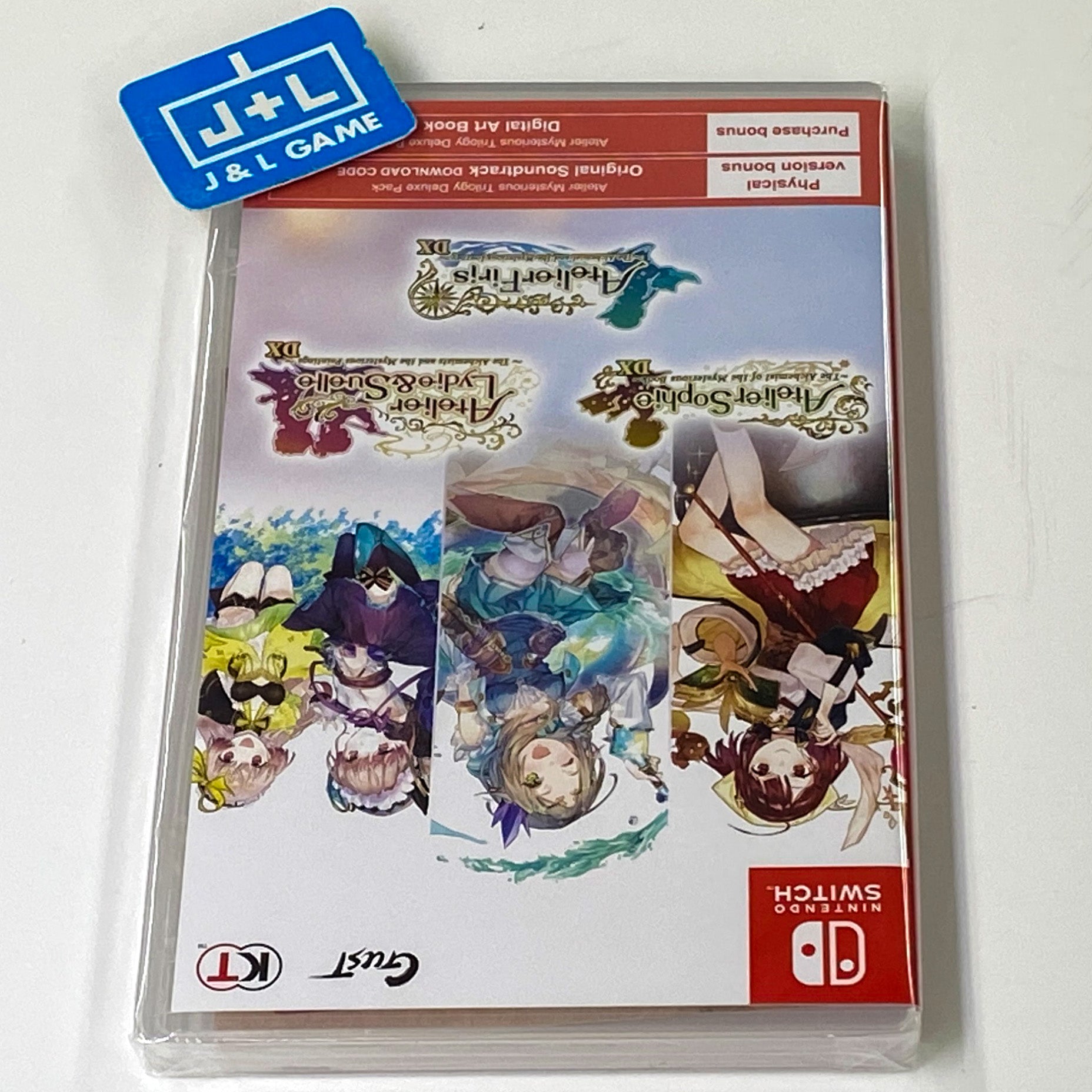 Atelier Mysterious Trilogy Deluxe Pack - (NSW) Nintendo Switch (Asia Import) Video Games Koei Tecmo Games   
