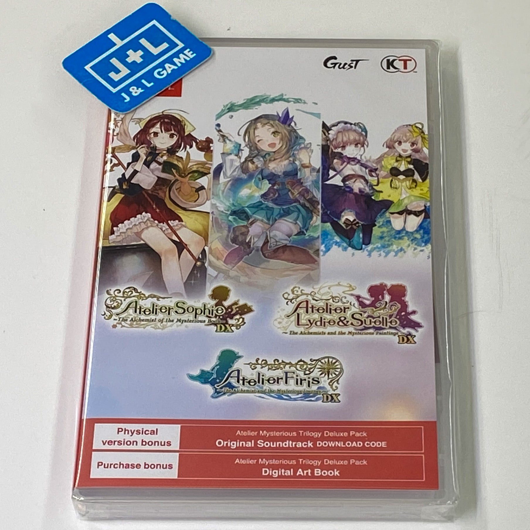 Atelier Mysterious Trilogy Deluxe Pack - (NSW) Nintendo Switch (Asia Import) Video Games Koei Tecmo Games   