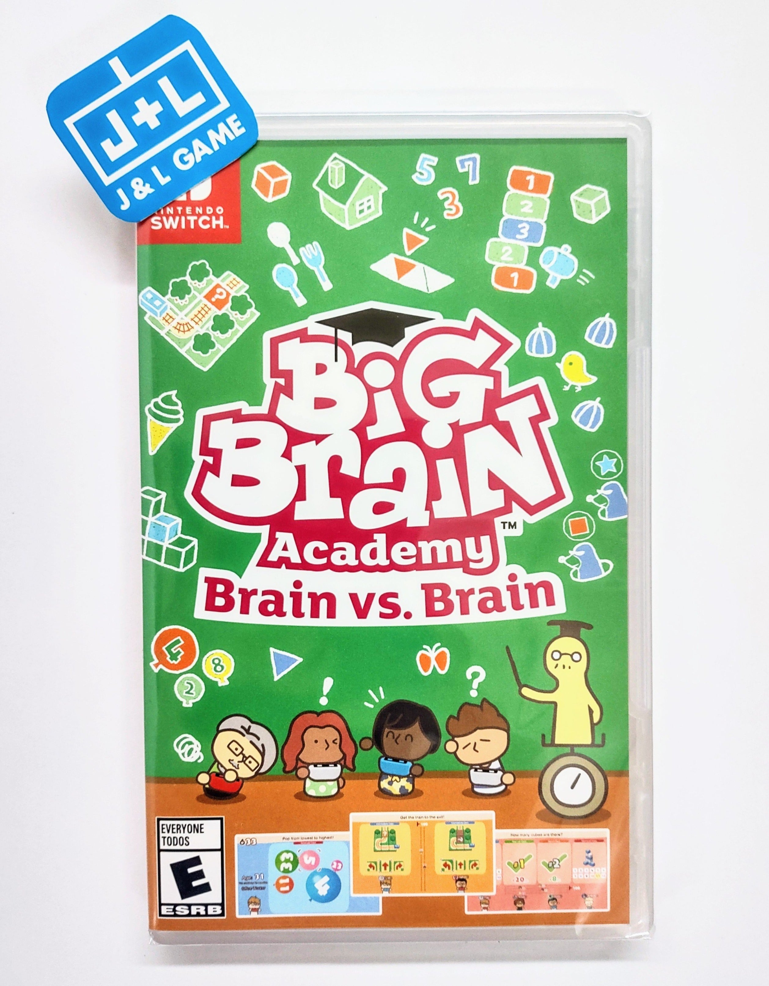 Big Brain Academy: Brain vs. Brain - (NSW) Nintendo Switch Video Games Nintendo   