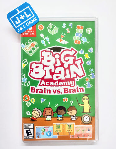 Big Brain Academy: Brain vs. Brain - (NSW) Nintendo Switch Video Games Nintendo   