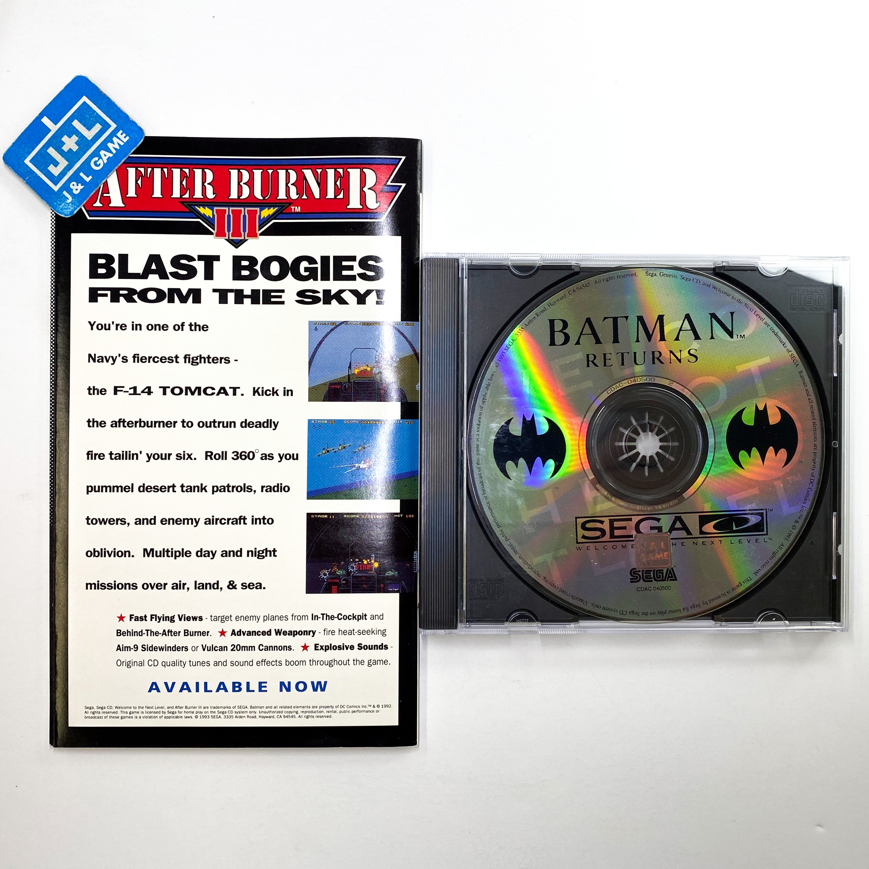 Batman Returns - SEGA CD [Pre-Owned] Video Games Sega   