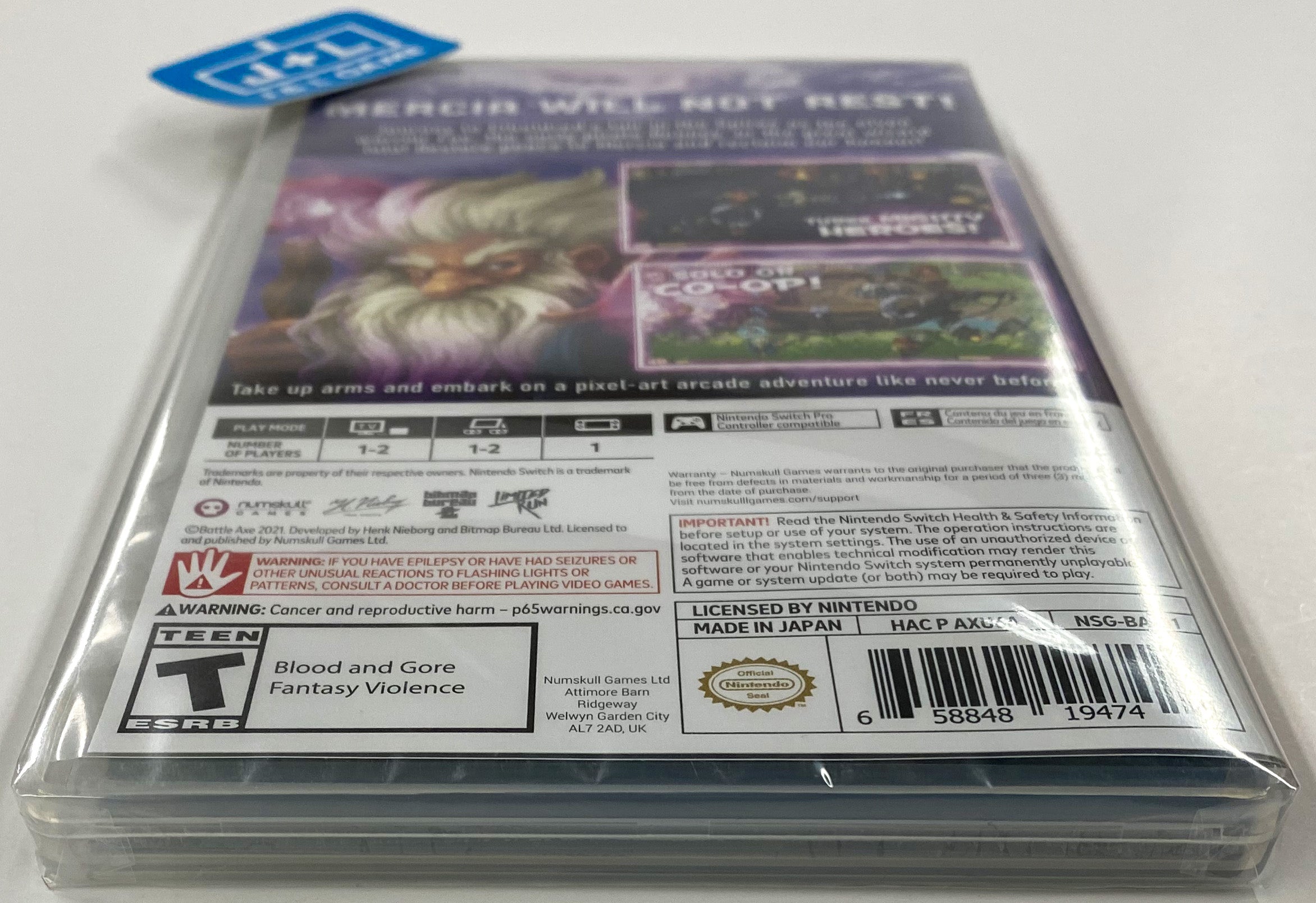 Battle Axe - (NSW) Nintendo Switch Video Games Limited Run Games   