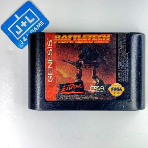 Battletech: A Game of Armored Combat - (SG) SEGA Genesis [Pre-Owned] Video Games Extreme Entertainment Group   