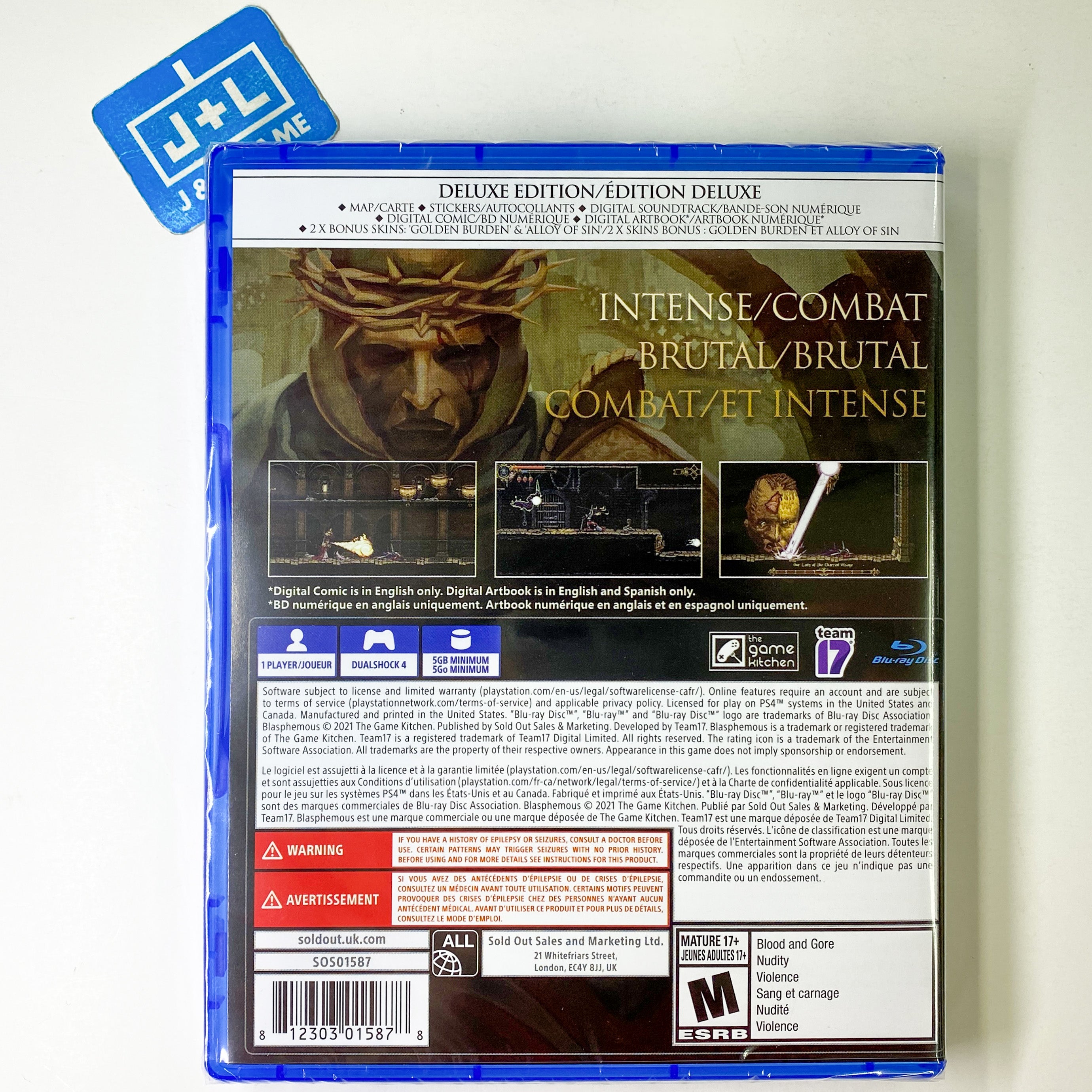 Blasphemous (Deluxe Edition) - (PS4) PlayStation 4 Video Games Sold Out