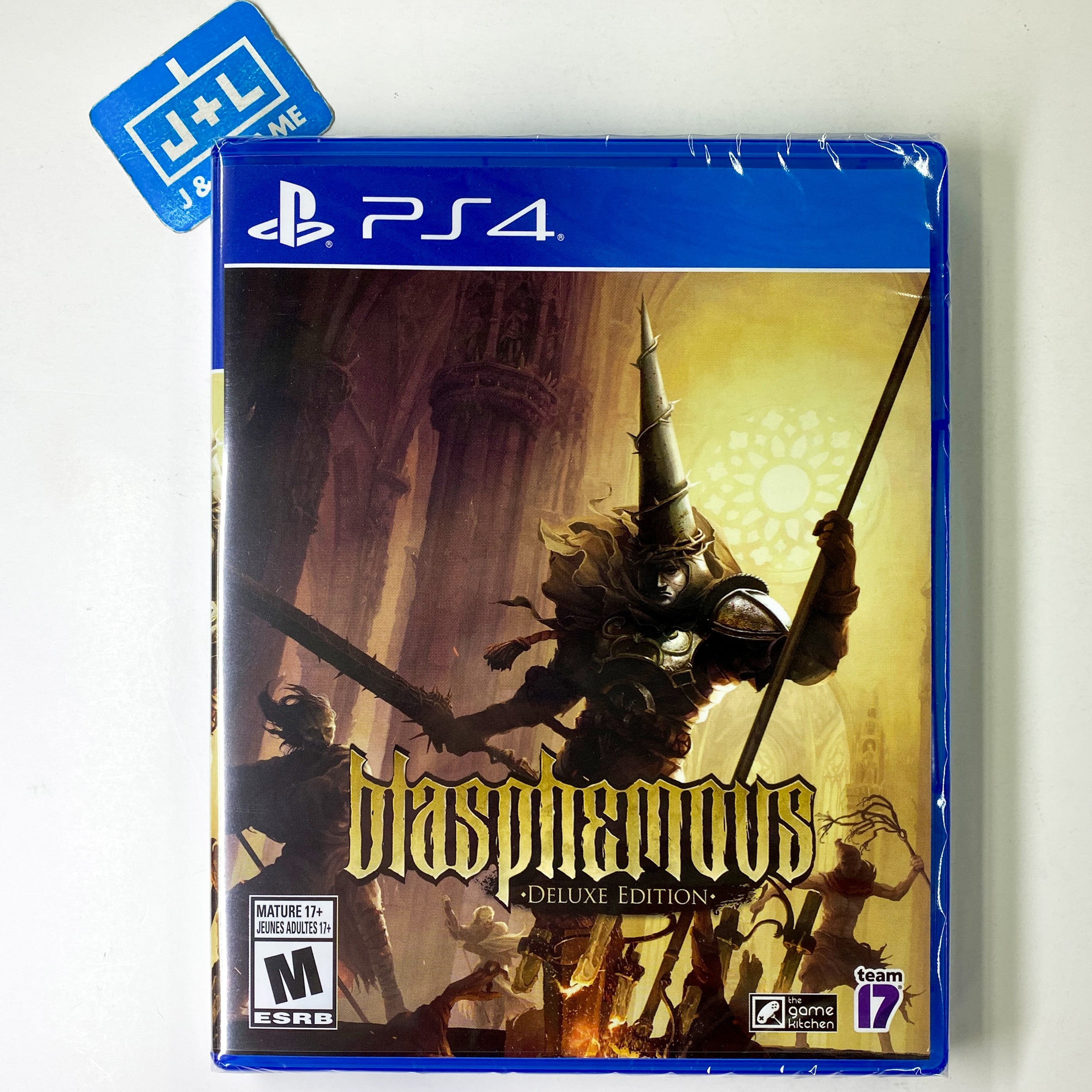 Blasphemous Deluxe Edition - (PS4) PlayStation 4 Video Games Sold Out   
