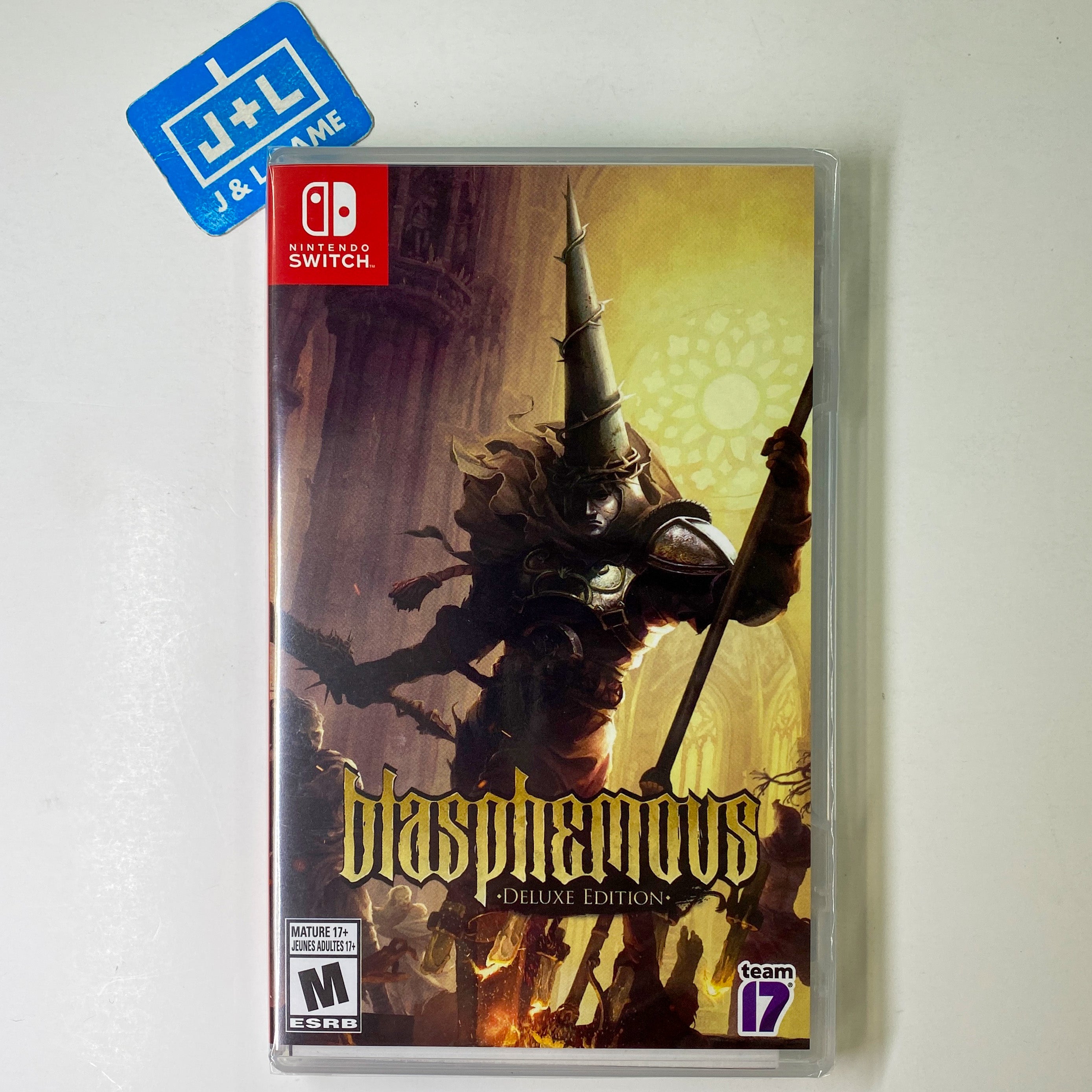 Blasphemous Deluxe Edition - (NSW) Nintendo Switch Video Games Sold Out   