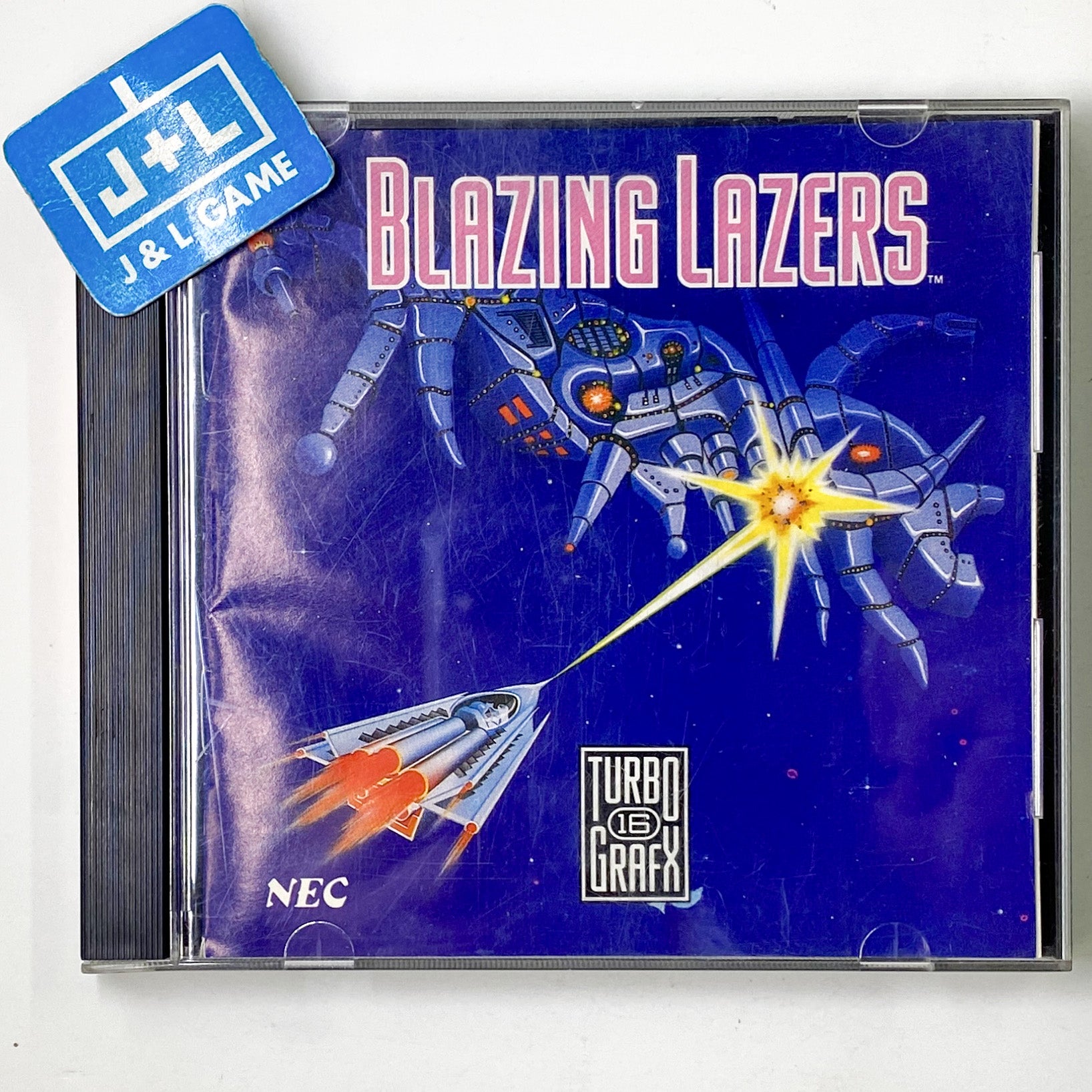 Blazing Lazers - TurboGrafx-16 [Pre-Owned] Video Games NEC   