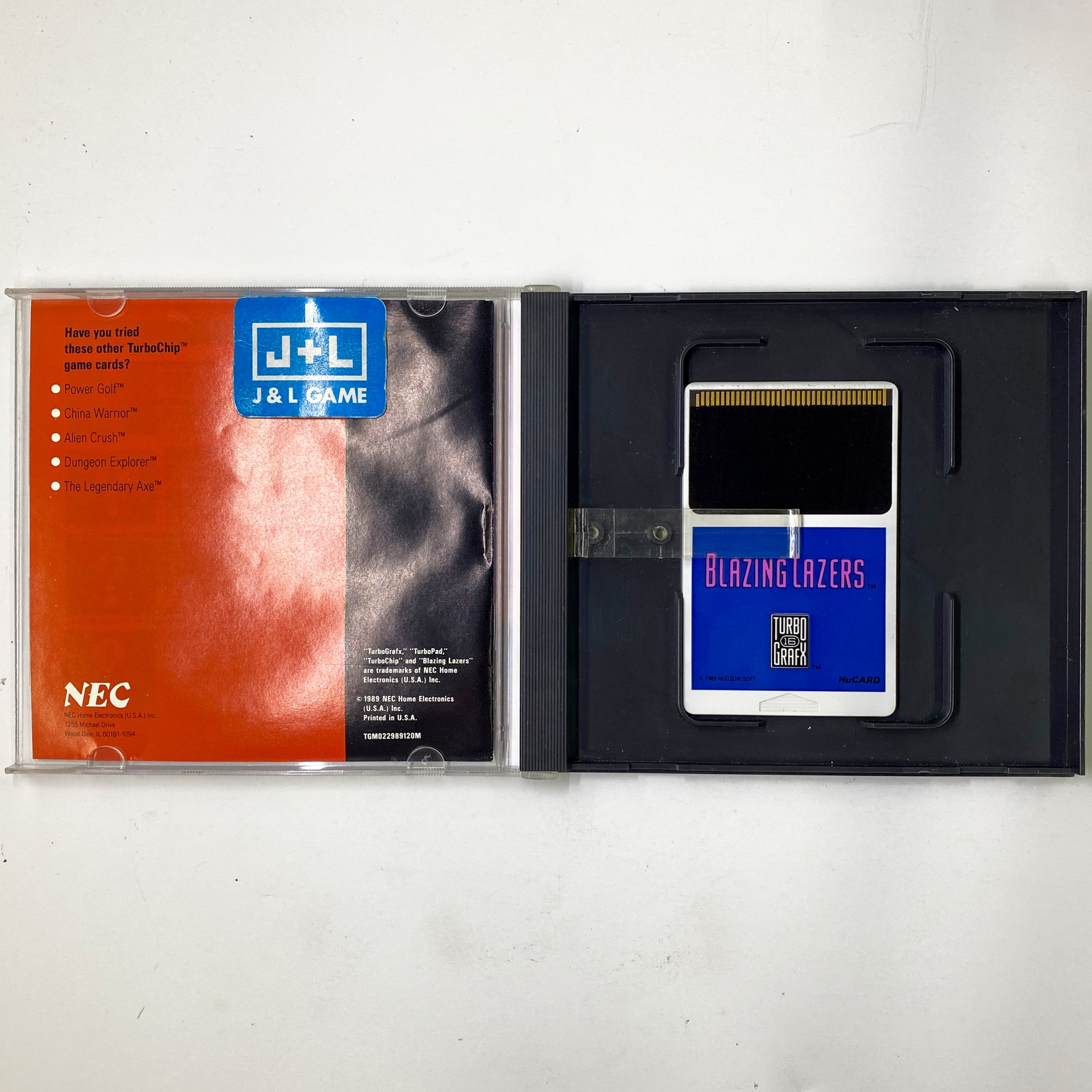 Blazing Lazers - TurboGrafx-16 [Pre-Owned] | J&L Game