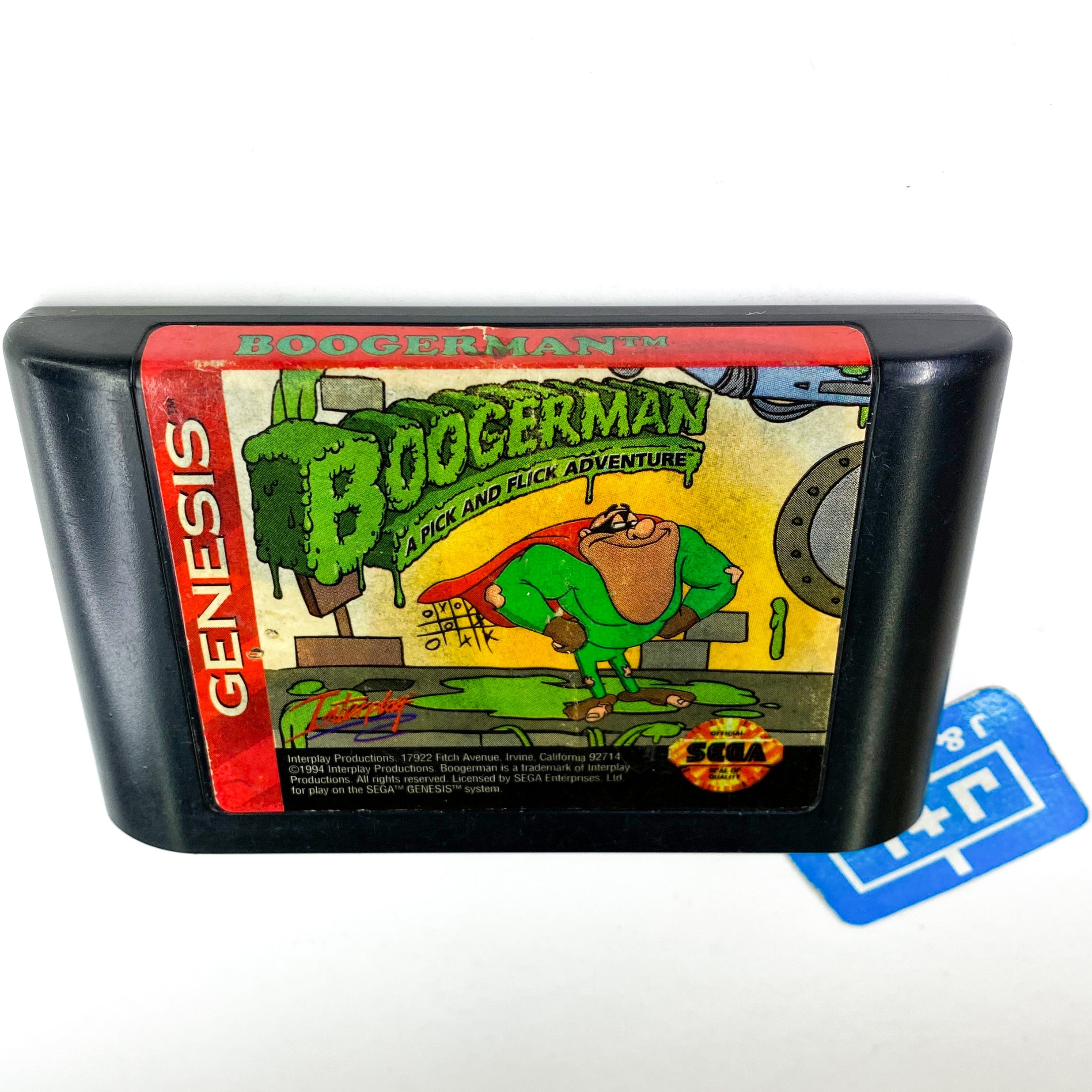 Boogerman: A Pick and Flick Adventure - SEGA Genesis [Pre-Owned] Video Games Interplay   