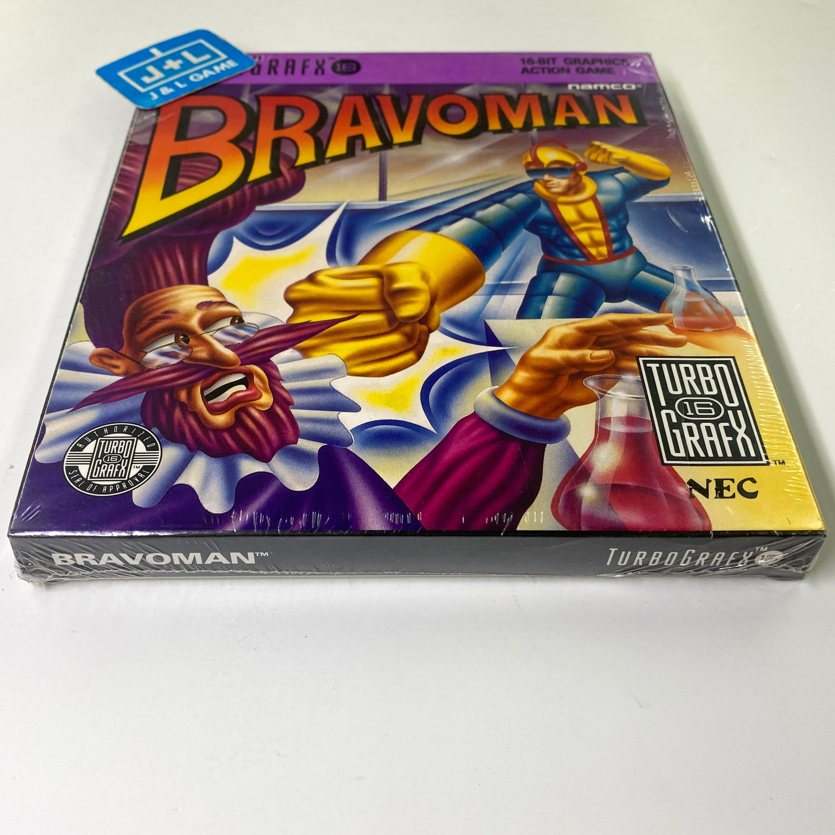Bravoman - TurboGrafx-16 Video Games Turbo Technologies, Inc.   