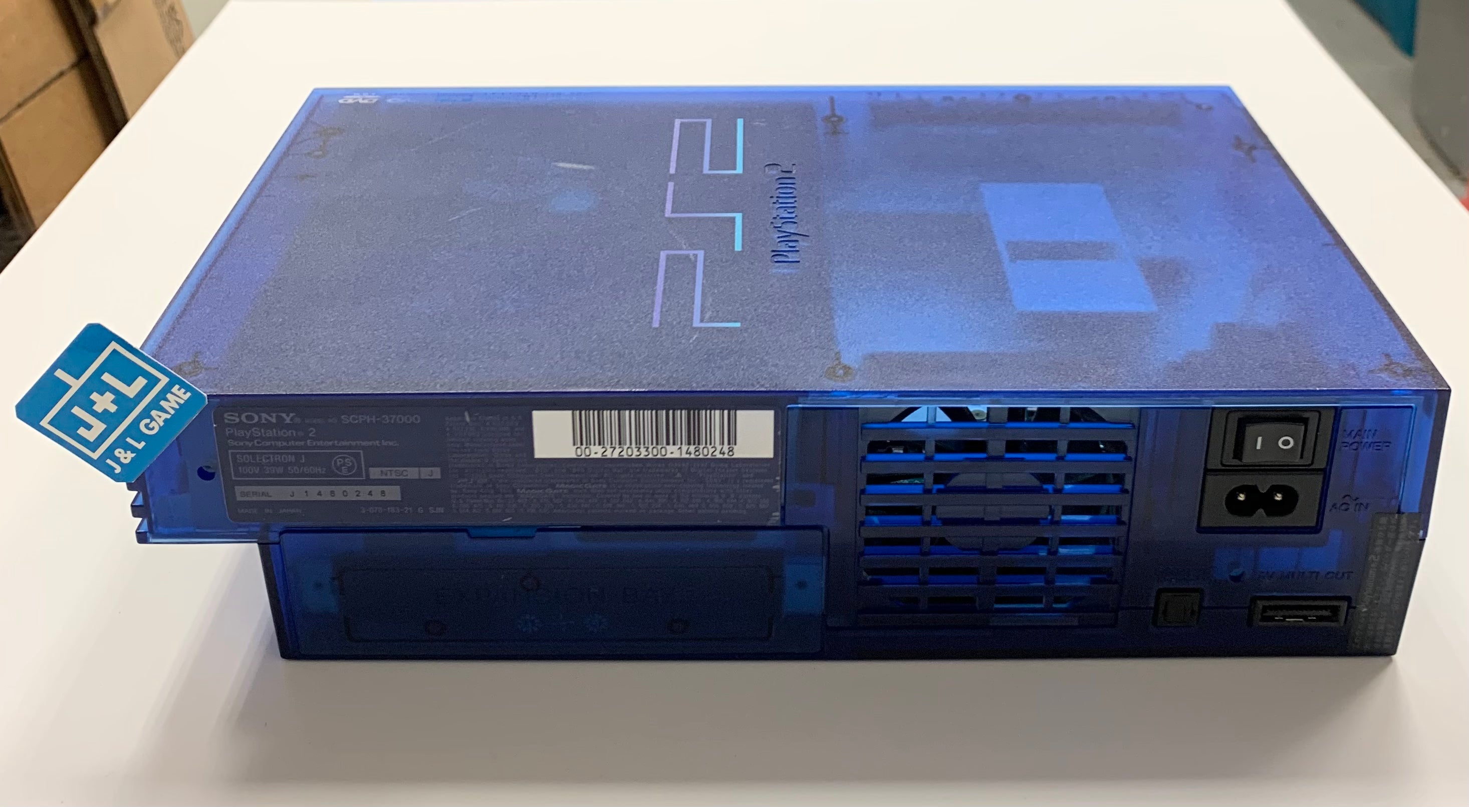 Sony PlayStation 2 Console (Ocean Blue) - (PS2) Playstation 2 [Pre-Own ...